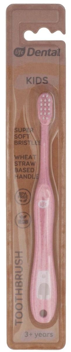 Детская зубная щетка Life Soft Bio Różowaa 3+, 1 шт
Детская зубная щетка Life Soft Bio Różowaa 3+, 1 шт