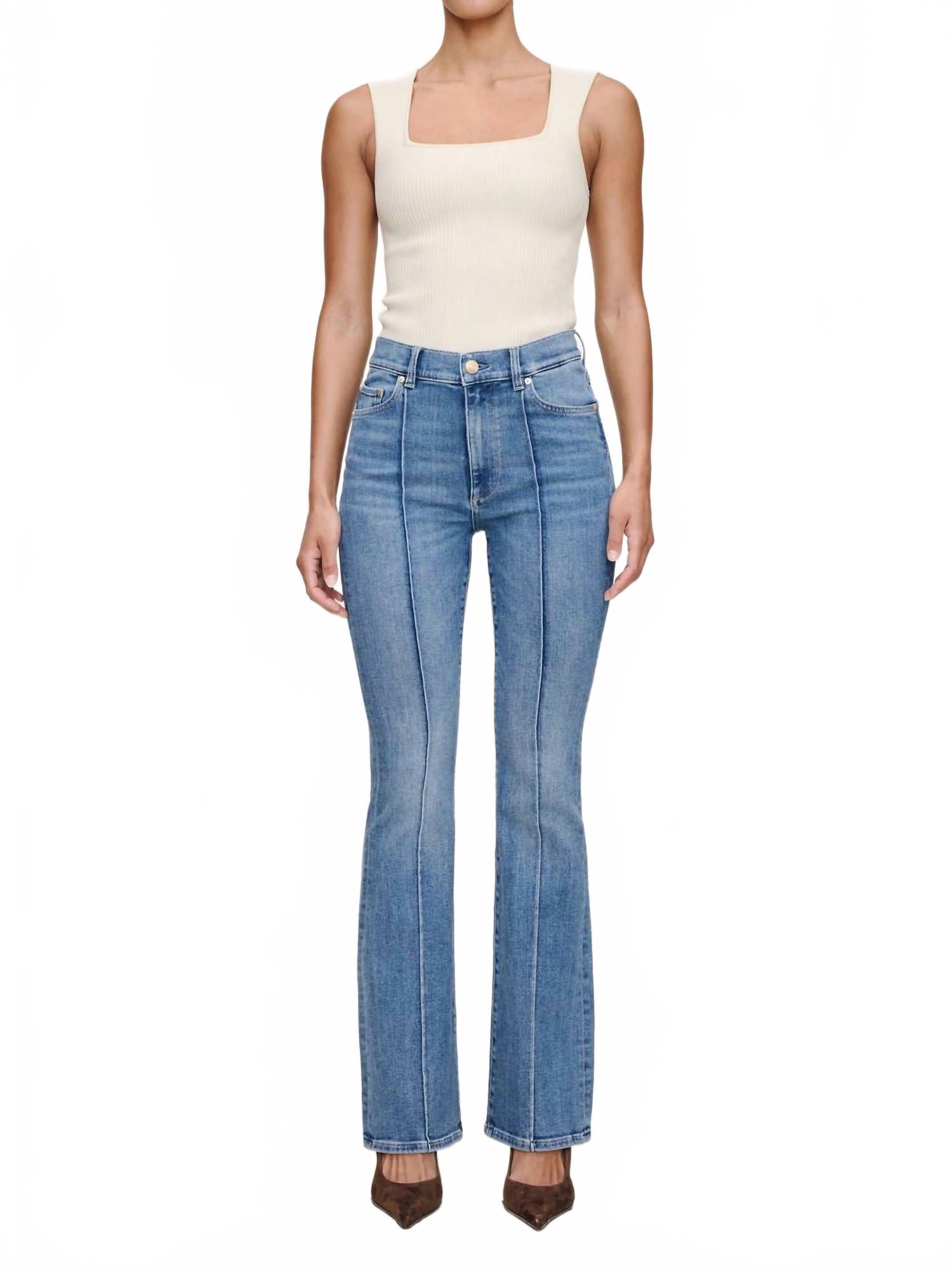 Бриджит Бут Хай Райз Инстаскульпт 33" Джинсы в синем цвете DL1961 - Women's
Бриджит Бут Хай Райз Инстаскульпт 33" Джинсы в синем цвете DL1961 - Women's