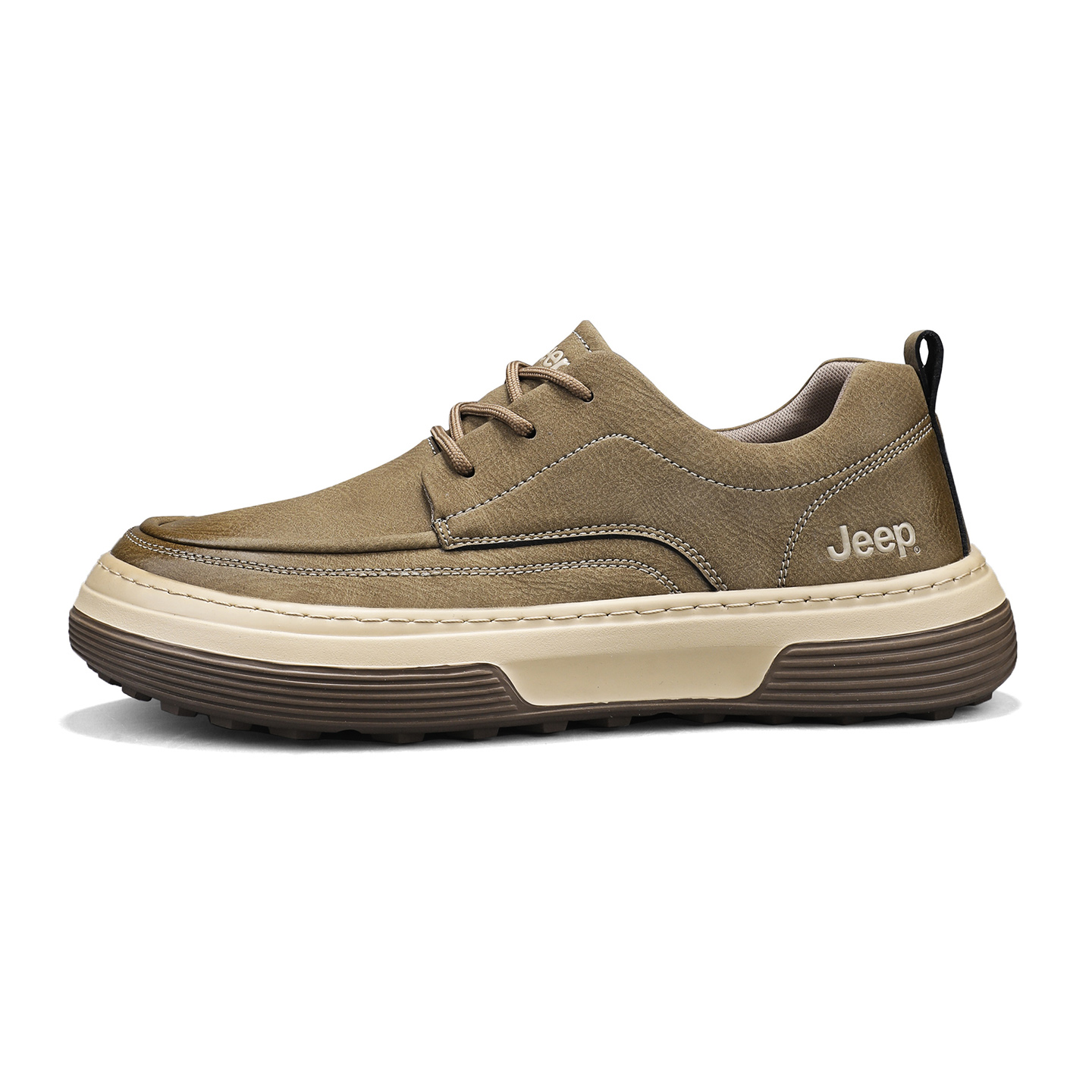 Повседневные кожаные туфли Men's Jeep, хаки
Повседневные кожаные туфли Men's Jeep, хаки