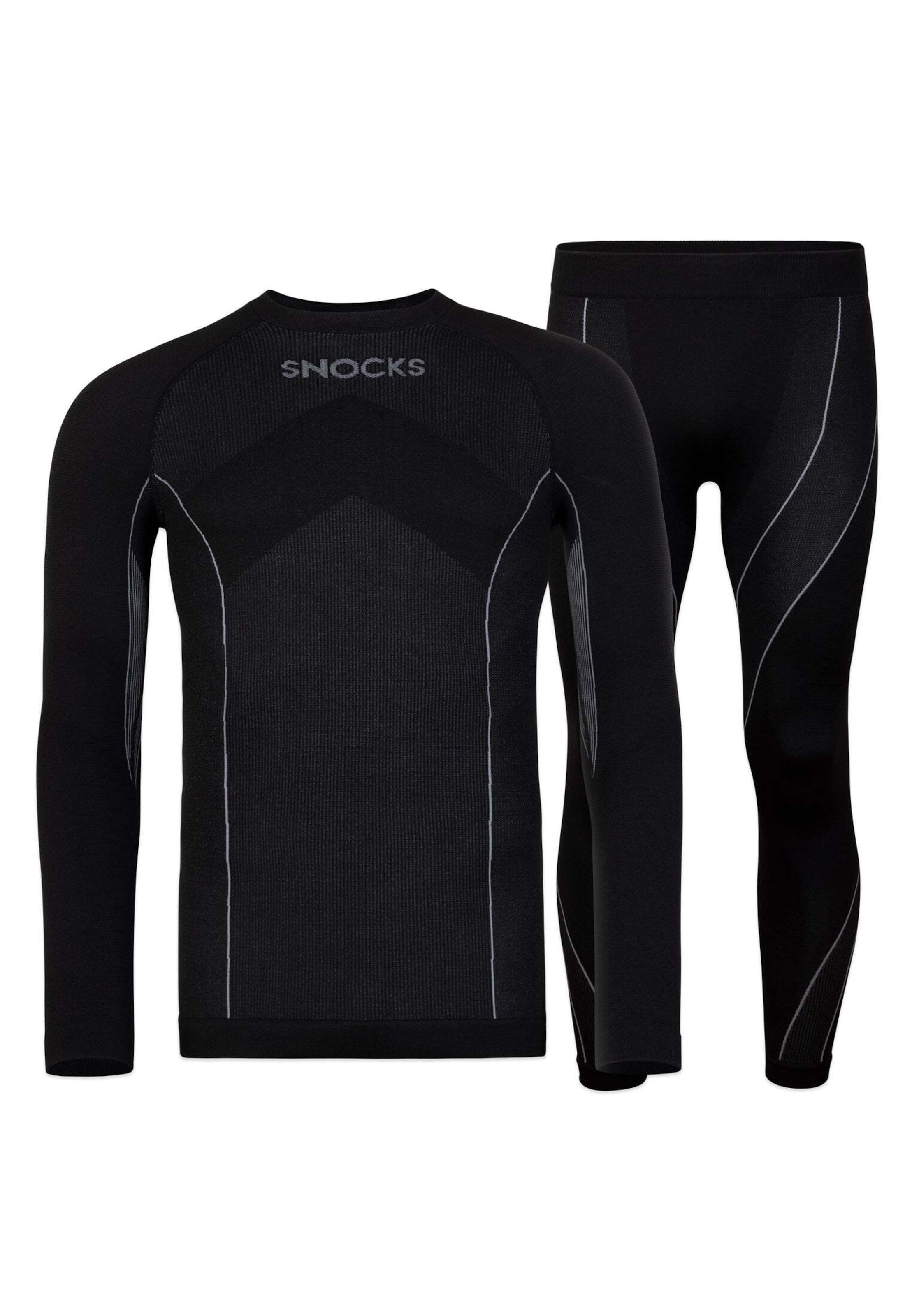 SNOCKS Базовый слой в черном цвете
SNOCKS Базовый слой в черном цвете