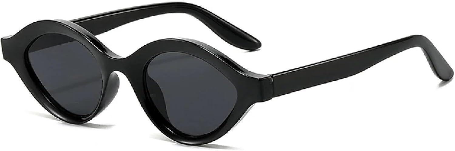 Ретро маленькие солнцезащитные очки «кошачий глаз» с гелевой расцветкой, модные для женщин, с градиентным затемнением, для мужчин, в стиле панк, овальные HHZZYVY, Black Grey
Ретро маленькие солнцезащитные очки «кошачий глаз» с гелевой расцветкой, модные для женщин, с градиентным затемнением, для мужчин, в стиле панк, овальные HHZZYVY, Black Grey