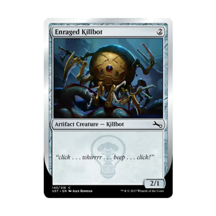 CCG Разъяренный робот-убийца (клавиша C), MTG - Unstable
CCG Разъяренный робот-убийца (клавиша C), MTG - Unstable