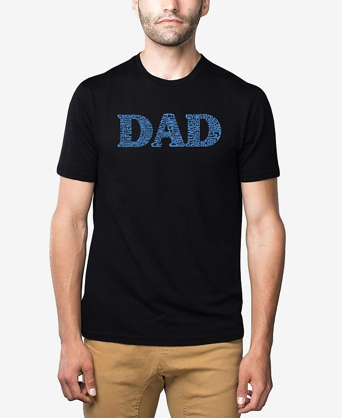 Мужская футболка Premium Blend Dad Word Art с короткими рукавами LA Pop Art, черный
Мужская футболка Premium Blend Dad Word Art с короткими рукавами LA Pop Art, черный