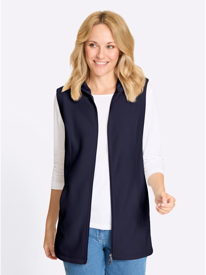 Sieh an! Флисовый жилет темно-синего цвета
Sieh an! Флисовый жилет темно-синего цвета