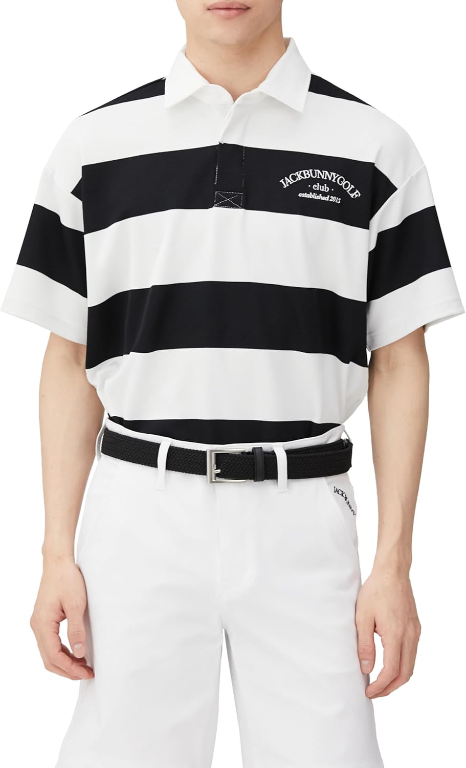 Мужская поло-рубашка Jack Bunny 262-4160327 с коротким рукавом (полосатый узор, широкий силуэт) / для гольфа, темно-синий
Мужская поло-рубашка Jack Bunny 262-4160327 с коротким рукавом (полосатый узор, широкий силуэт) / для гольфа, темно-синий