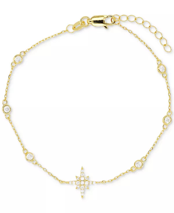 Браслет-Цепочка со звездообразным узором из кубического циркония Macy'S, yellow
Браслет-Цепочка со звездообразным узором из кубического циркония Macy'S, yellow
