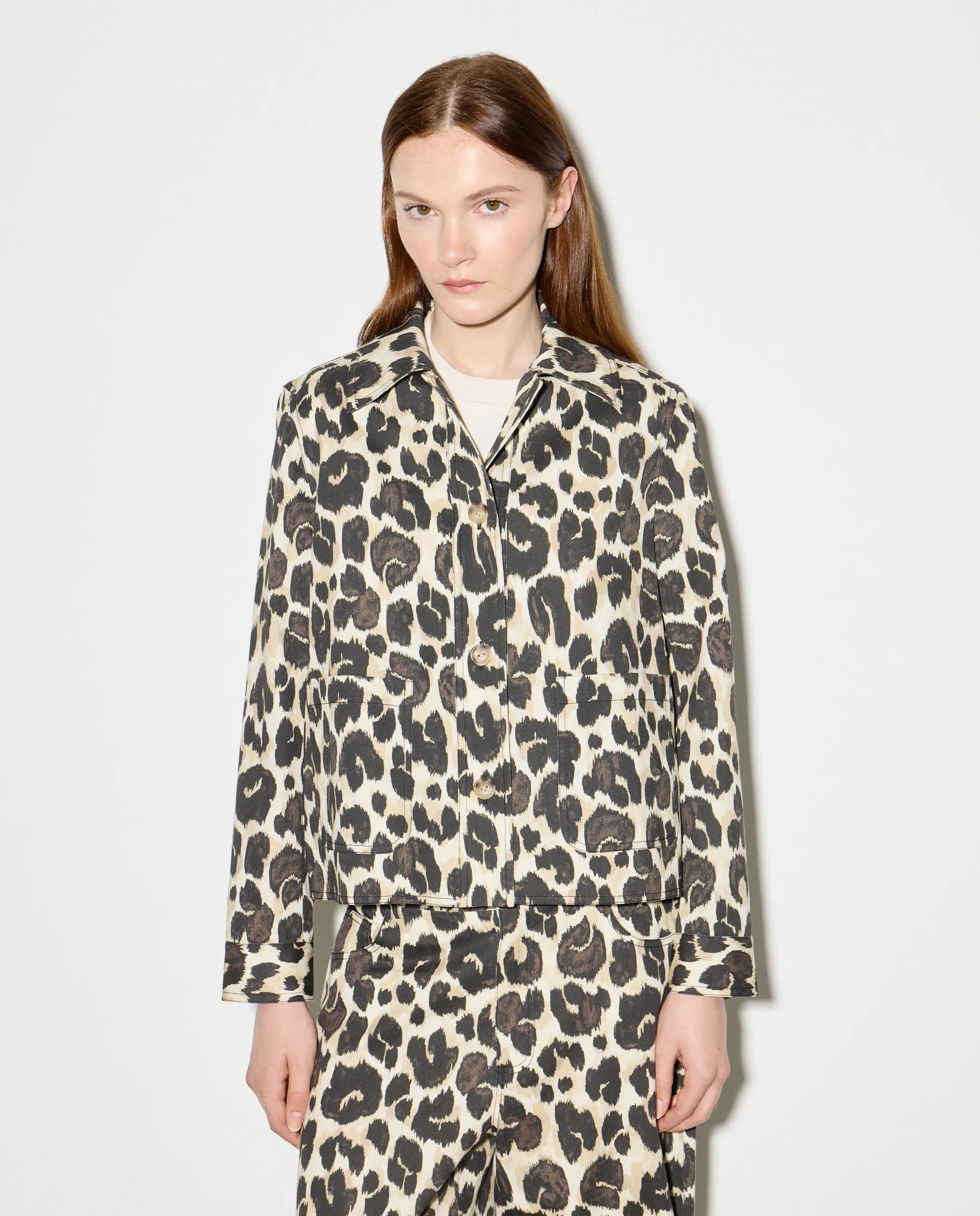 Женская хлопковая твиловая куртка с принтом Woman El Corte Inglés, коричневый
Женская хлопковая твиловая куртка с принтом Woman El Corte Inglés, коричневый