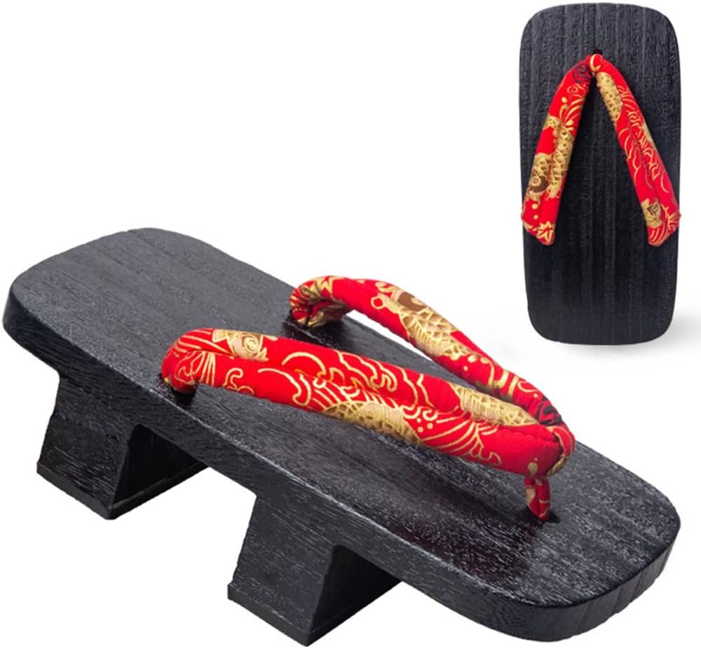 Мужские тапочки TRB с высокой платформой, деревянные тапочки для мужчин и женщин, японские сандалии с двумя ремешками, мужские вьетнамки, традиционные деревянные сабо Geta, подарки (Цвет: A, Размер: EUR 45-46) Kitcissl, EUR 45-46 B
Мужские тапочки TRB с высокой платформой, деревянные тапочки для мужчин и женщин, японские сандалии с двумя ремешками, мужские вьетнамки, традиционные деревянные сабо Geta, подарки (Цвет: A, Размер: EUR 45-46) Kitcissl, EUR 45-46 B