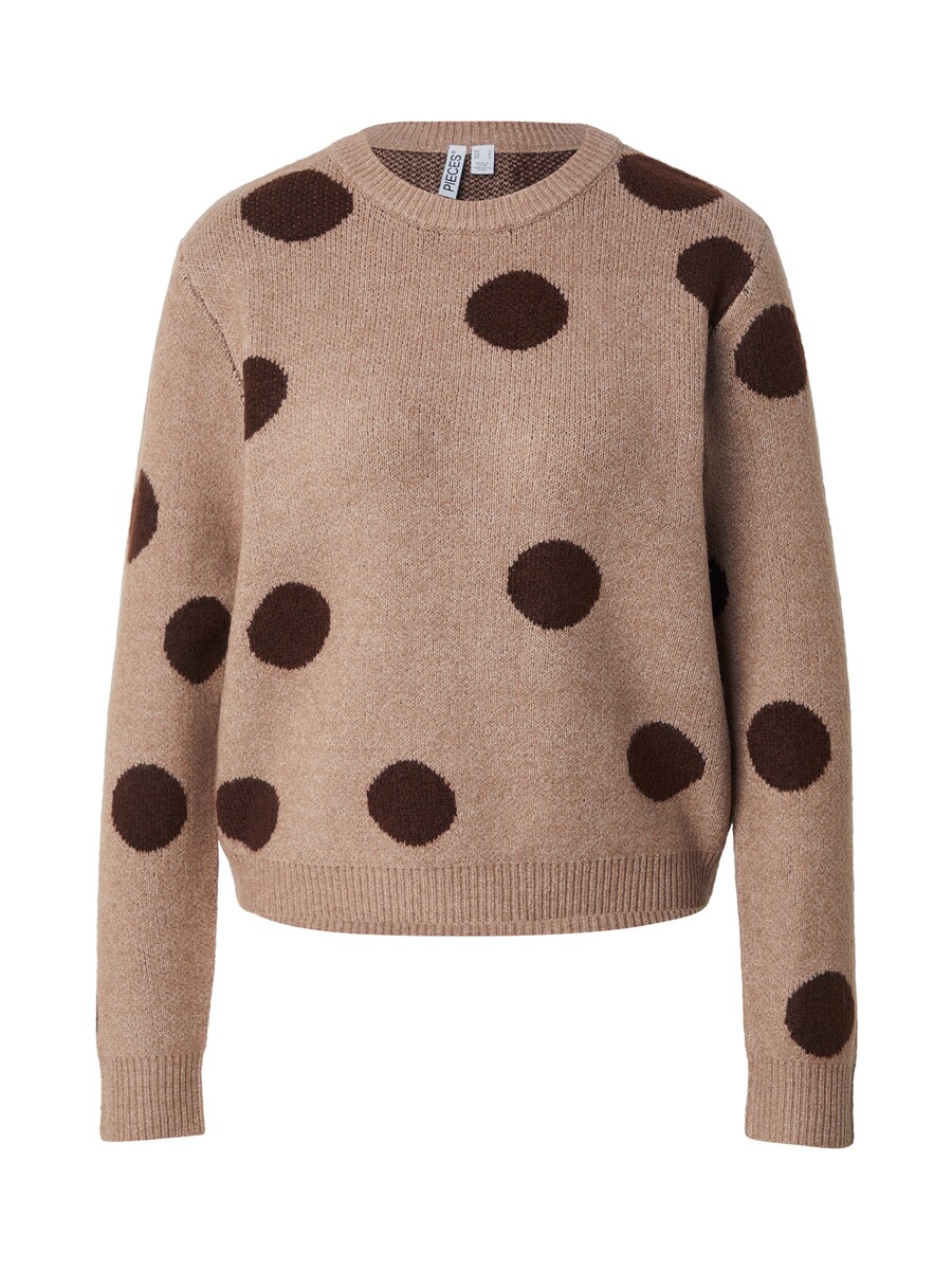 Свитер PIECES PCOSLA, коричневый/капучино
Свитер PIECES PCOSLA, коричневый/капучино