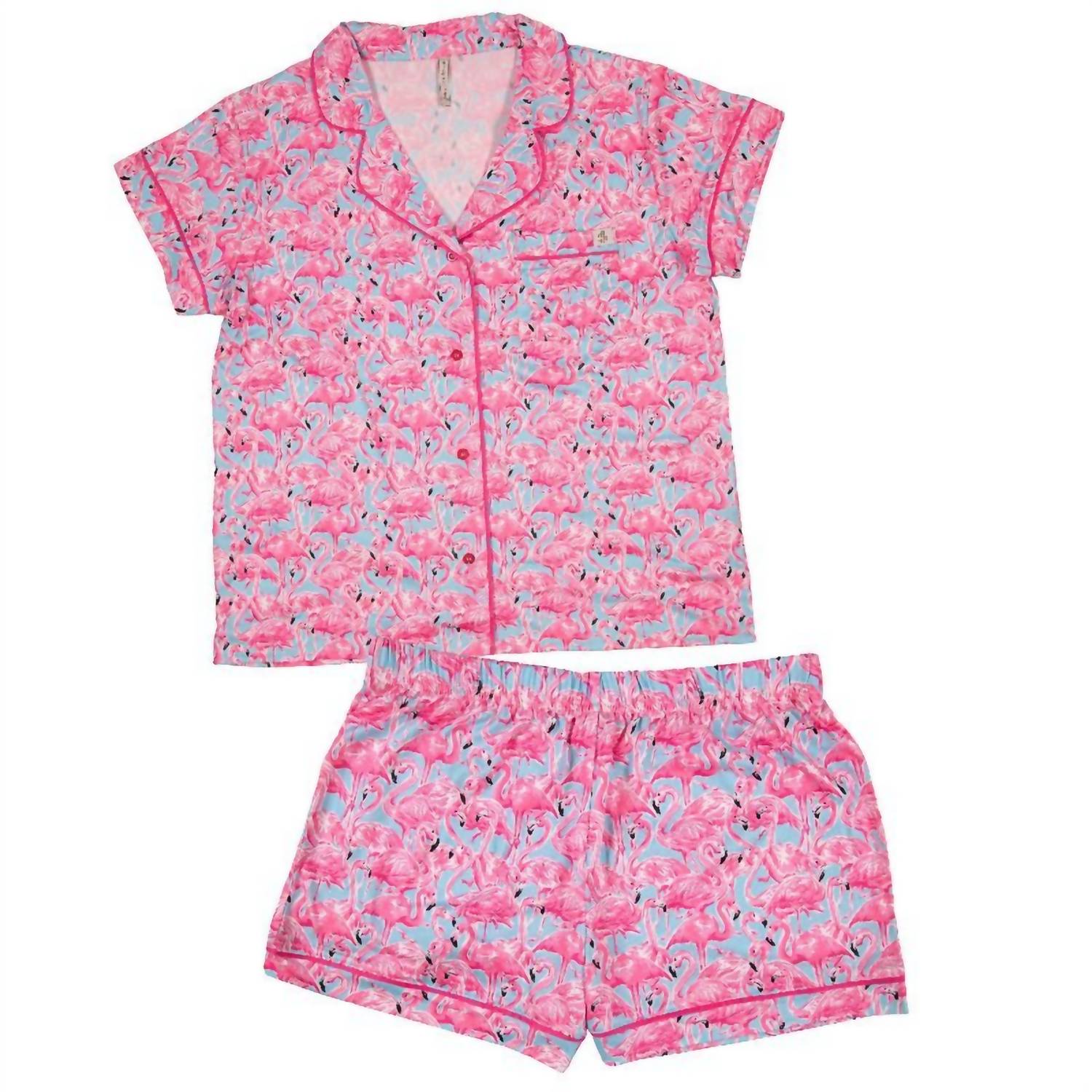 Женский пижамный комплект в футболке Фламинго Simply Southern, цвет t-shirt flamingo
Женский пижамный комплект в футболке Фламинго Simply Southern, цвет t-shirt flamingo