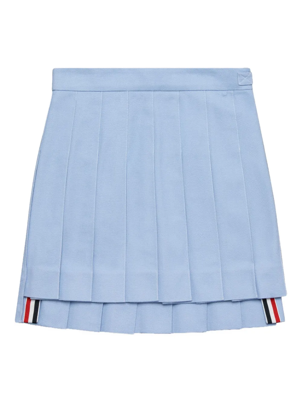 Плиссированная юбка мини с асимметричным подолом Thom Browne Kids, синий
Плиссированная юбка мини с асимметричным подолом Thom Browne Kids, синий