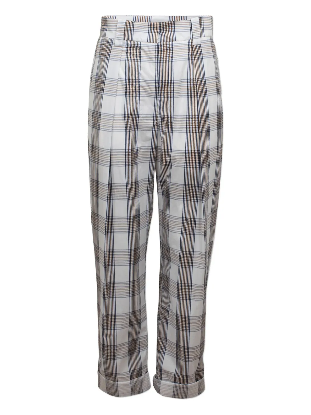 Брюки Noberta в складку в клетку Baum Und Pferdgarten, нейтральный
Брюки Noberta в складку в клетку Baum Und Pferdgarten, нейтральный