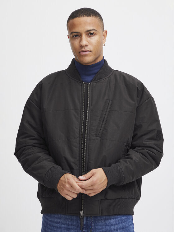 Бомбер стандартного кроя Blend, черный
Бомбер стандартного кроя Blend, черный