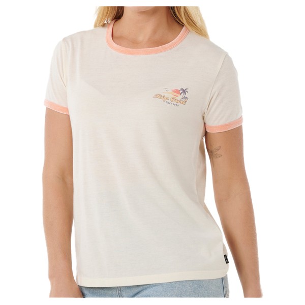 Женская футболка с принтом «Swell Lines Ringer» Rip Curl, Bone
Женская футболка с принтом «Swell Lines Ringer» Rip Curl, Bone