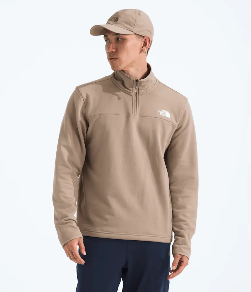 Мужская флисовая кофта Cedar Trail Grid с молнией ¼ The North Face, Mushroom Grey
Мужская флисовая кофта Cedar Trail Grid с молнией ¼ The North Face, Mushroom Grey