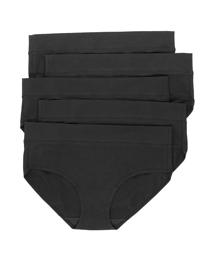 Женские трусы-хипстеры из пима-хлопка, 5 штук Felina, черный
Женские трусы-хипстеры из пима-хлопка, 5 штук Felina, черный