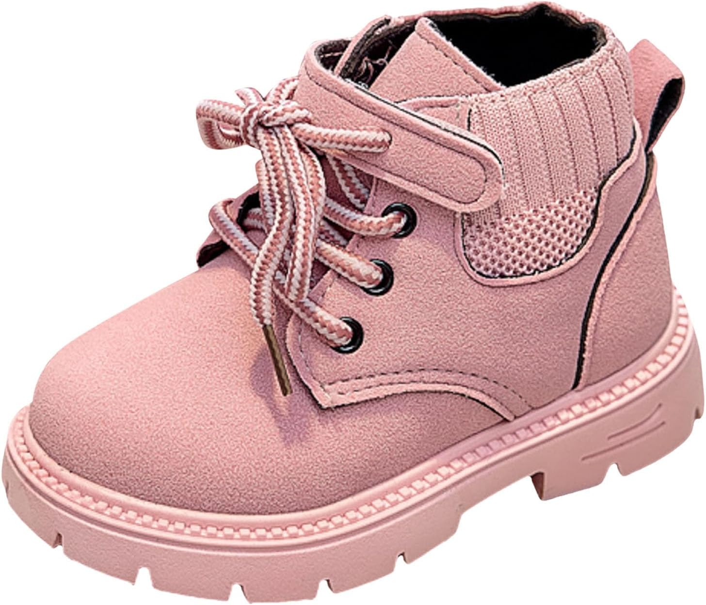 Детские короткие ботинки IWIHMIV для девочек, ботильоны с боковой молнией, модные, удобные, с нескользящей теплой толстой подошвой, Pink
Детские короткие ботинки IWIHMIV для девочек, ботильоны с боковой молнией, модные, удобные, с нескользящей теплой толстой подошвой, Pink