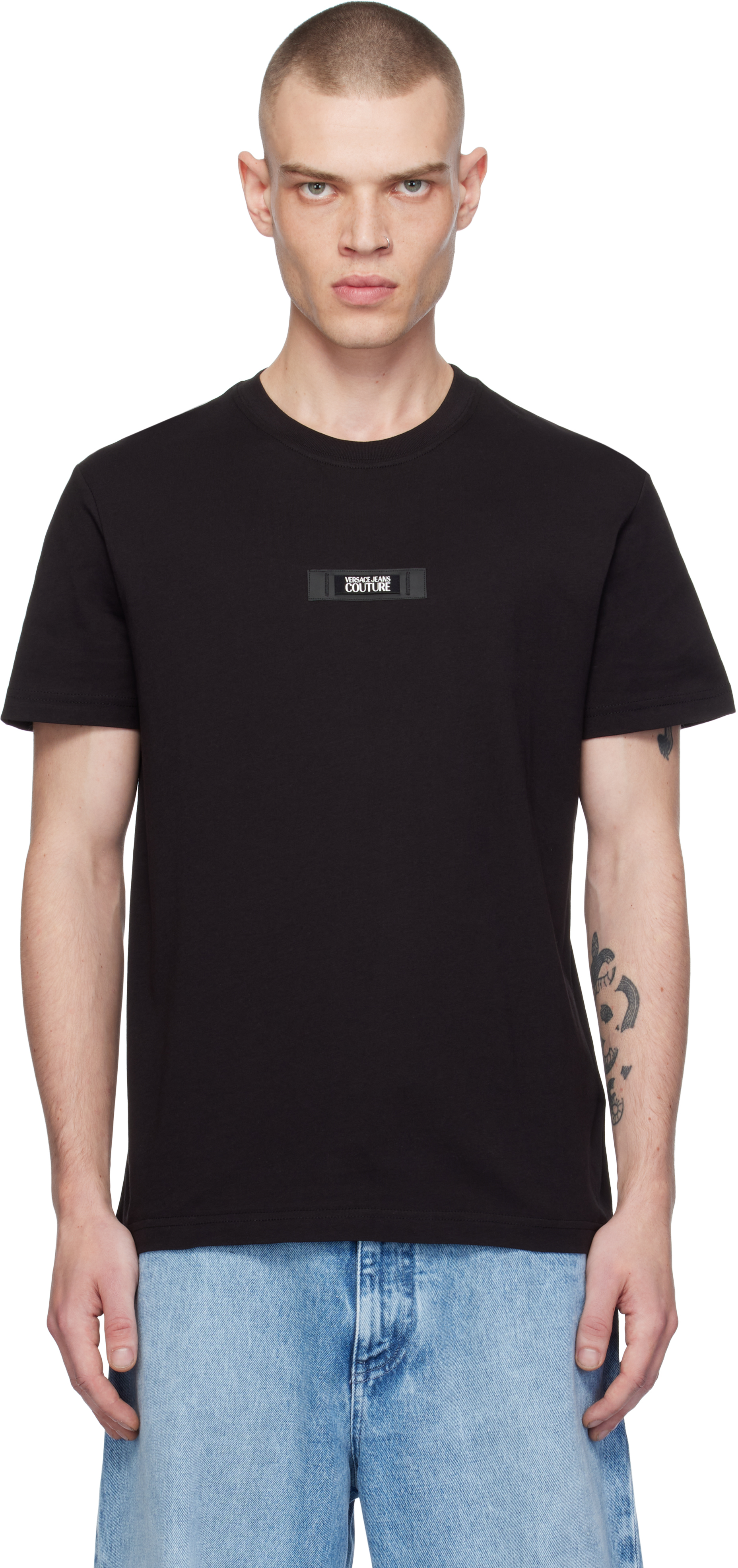 Футболка с нашивкой Versace Jeans Couture, черный
Футболка с нашивкой Versace Jeans Couture, черный