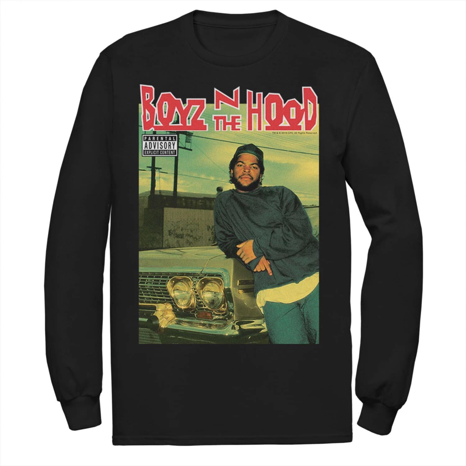 Мужская футболка Boyz In The Hood с обложкой альбома и плакатом Licensed Character
Мужская футболка Boyz In The Hood с обложкой альбома и плакатом Licensed Character