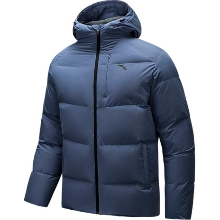 Пуховик мужской клетчатый серый Anta
Пуховик мужской клетчатый серый Anta