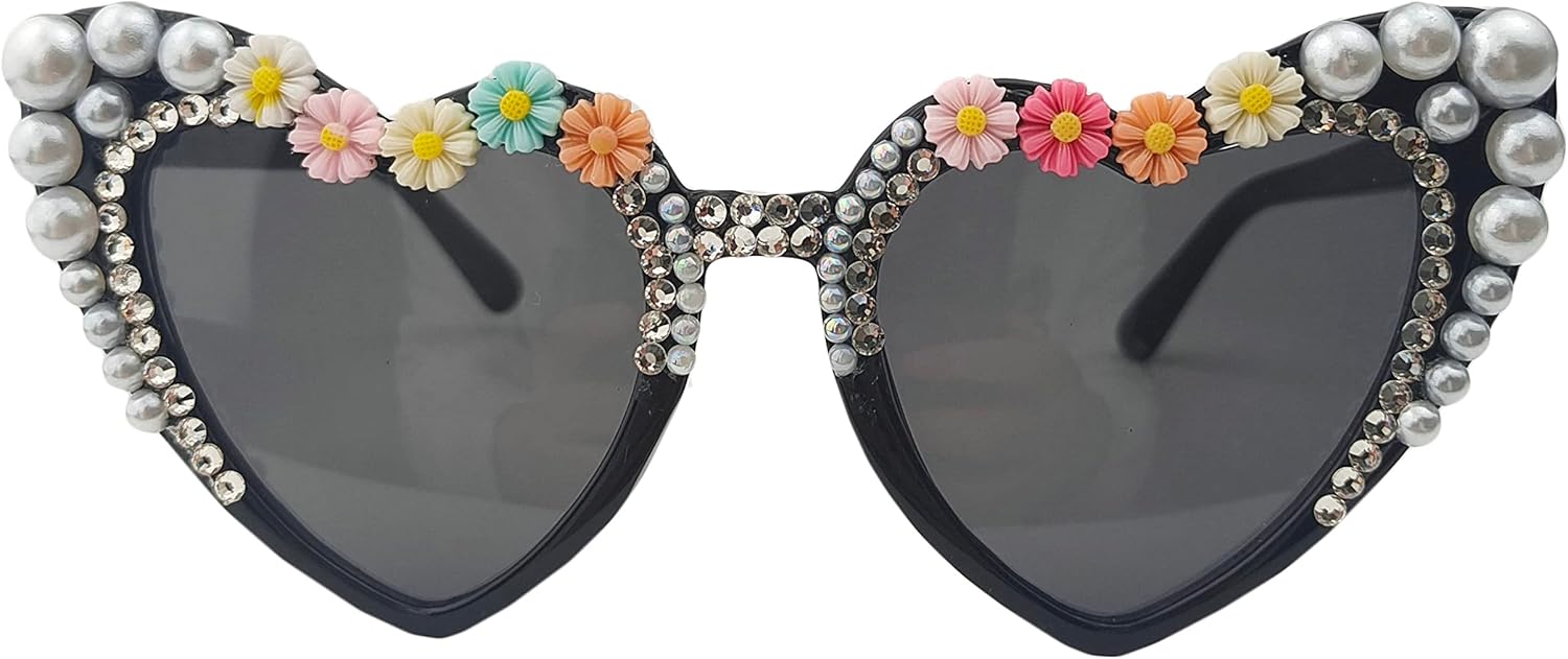 Солнцезащитные очки Willochra в форме сердца со стразами, модные женские солнцезащитные очки с бриллиантовым блеском для вечеринки, жемчужные солнцезащитные очки с кристаллами, Black
Солнцезащитные очки Willochra в форме сердца со стразами, модные женские солнцезащитные очки с бриллиантовым блеском для вечеринки, жемчужные солнцезащитные очки с кристаллами, Black