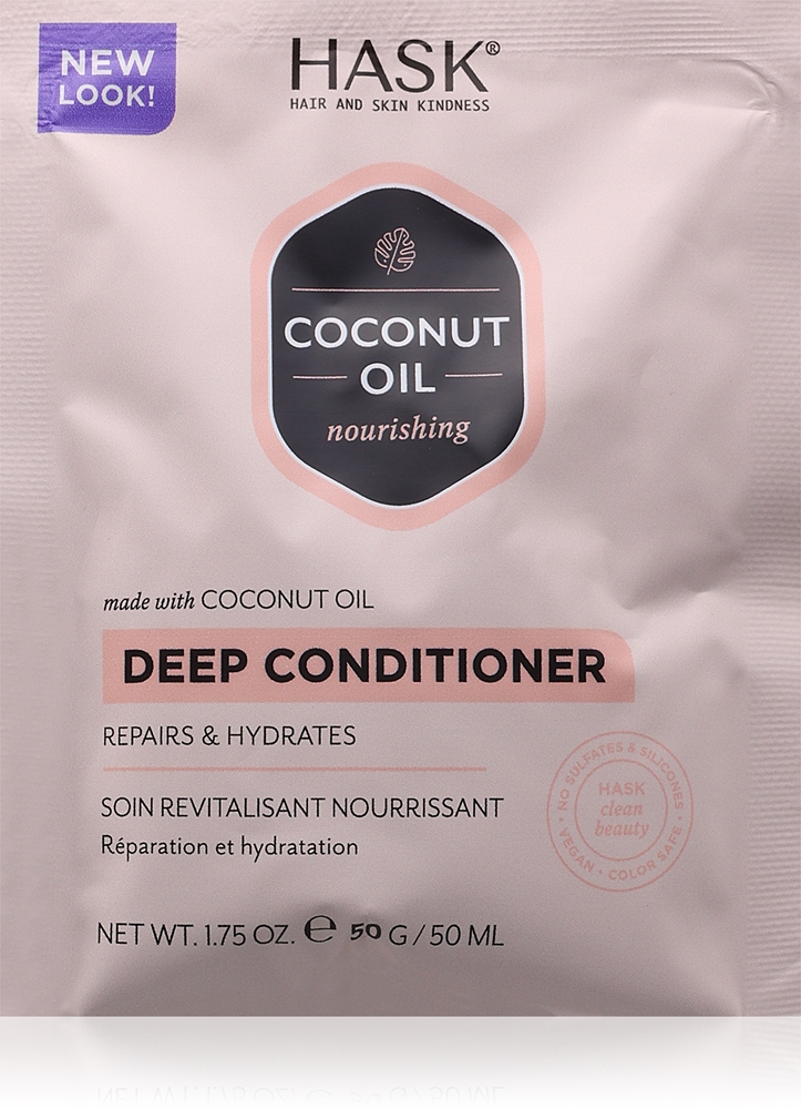 Освежающий кондиционер с кокосовым маслом монои для блеска и мягкости волос Hask, 50 мл
Освежающий кондиционер с кокосовым маслом монои для блеска и мягкости волос Hask, 50 мл