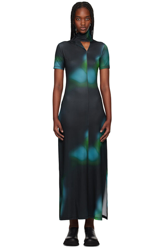 Многоцветное облегающее платье макси с застежкой AOP Y-3
Многоцветное облегающее платье макси с застежкой AOP Y-3