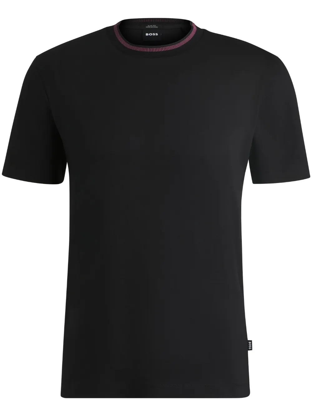 Футболка с воротником в полоску BOSS, черный
Футболка с воротником в полоску BOSS, черный