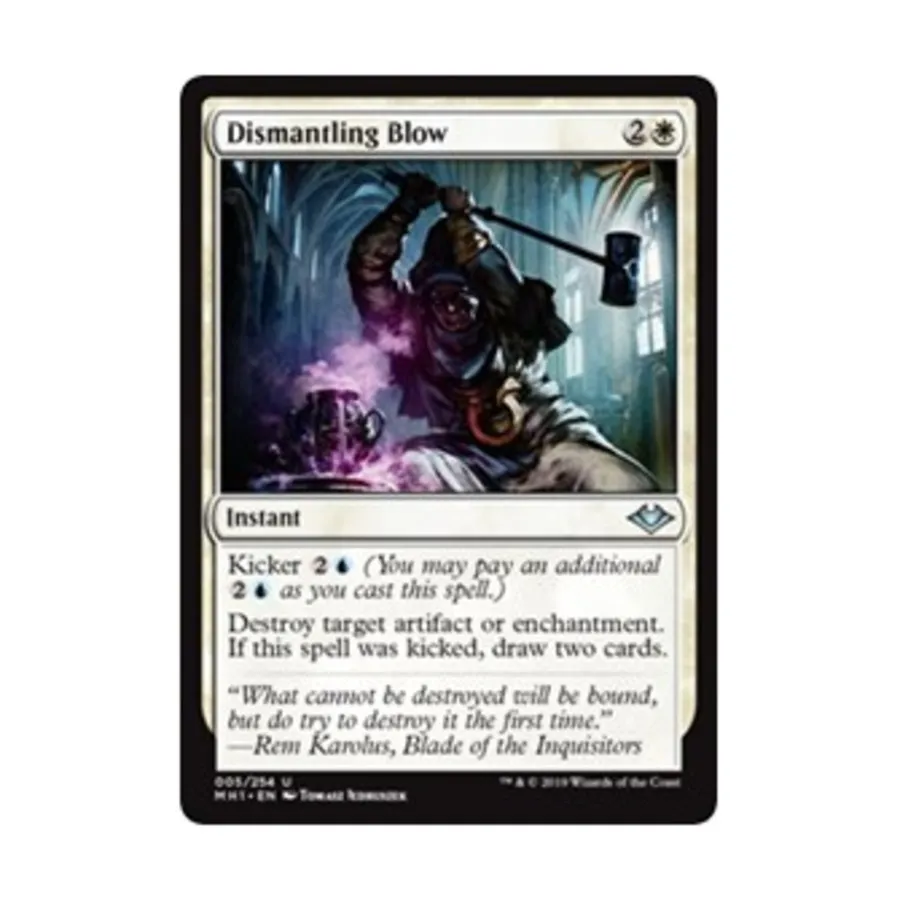 CCG Разбирающий удар (U), MTG - Modern Horizons
CCG Разбирающий удар (U), MTG - Modern Horizons