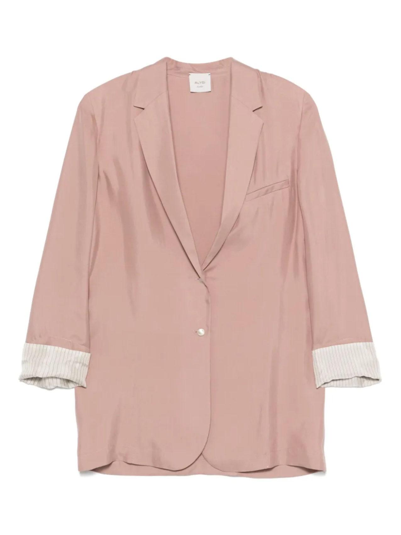 Шелковый пиджак Alysi, розовый
Шелковый пиджак Alysi, розовый