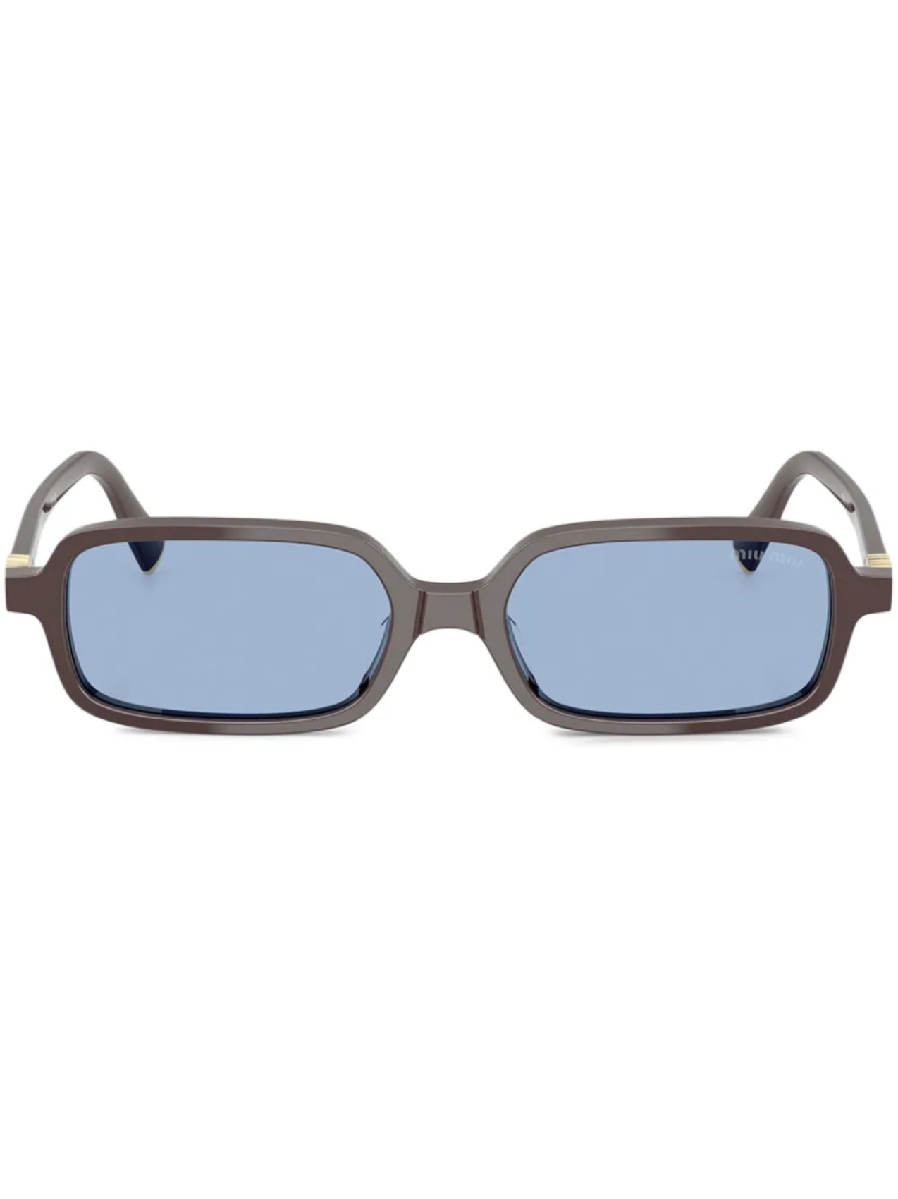 Miu Miu Eyewear солнцезащитные очки в прямоугольной оправе, коричневый
Miu Miu Eyewear солнцезащитные очки в прямоугольной оправе, коричневый