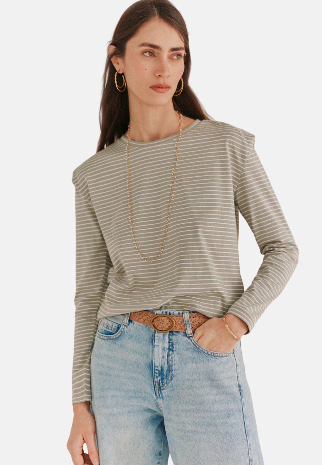 Топ с длинными рукавами HOSS INTROPIA, хаки
Топ с длинными рукавами HOSS INTROPIA, хаки