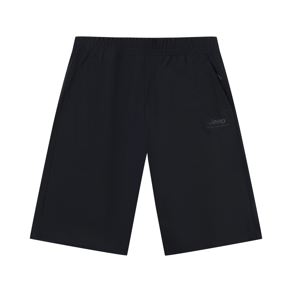 Спортивные шорты мужские Jeep, черные 
Спортивные шорты мужские Jeep, черные