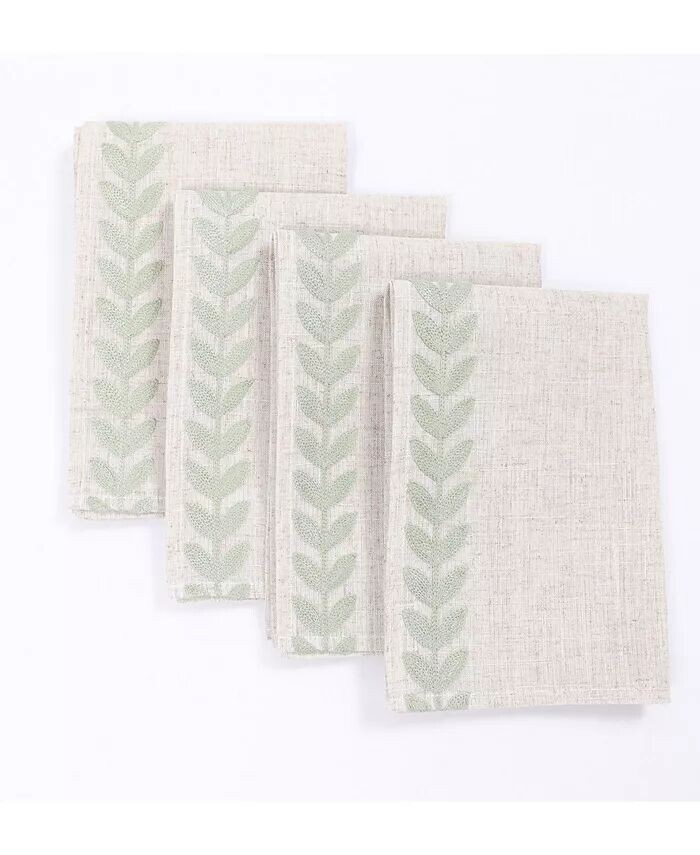 Салфетки с вышивкой Cute Leaves Crewel, 20 x 20 дюймов, набор из 4 шт Manor Luxe, белый
Салфетки с вышивкой Cute Leaves Crewel, 20 x 20 дюймов, набор из 4 шт Manor Luxe, белый