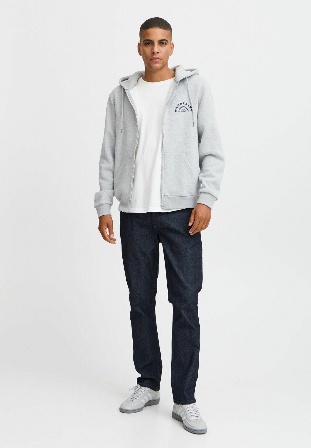 Толстовка на молнии Blend, серый
Толстовка на молнии Blend, серый