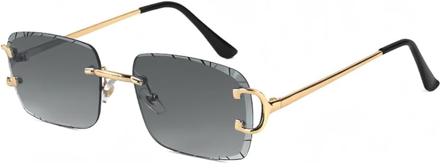 Мужские солнцезащитные очки без оправы с градиентным переходом цвета, медная оправа, панк-стиль, женские маленькие очки без оправы, защита от ультрафиолета UV400 WNCKSQ, C02 Grey
Мужские солнцезащитные очки без оправы с градиентным переходом цвета, медная оправа, панк-стиль, женские маленькие очки без оправы, защита от ультрафиолета UV400 WNCKSQ, C02 Grey