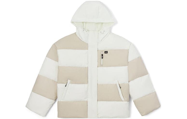 Пуховик женский белый шахматный Vans
Пуховик женский белый шахматный Vans