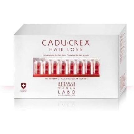 Cadu-Crex при серьезном выпадении волос для женщин, 40 ампул по 3,5 мл Crescina
Cadu-Crex при серьезном выпадении волос для женщин, 40 ампул по 3,5 мл Crescina