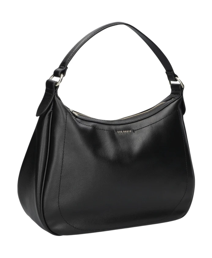 Большая кожаная сумка-хобо Lyshia с ремешком из тесьмы. Ted Baker, черный
Большая кожаная сумка-хобо Lyshia с ремешком из тесьмы. Ted Baker, черный