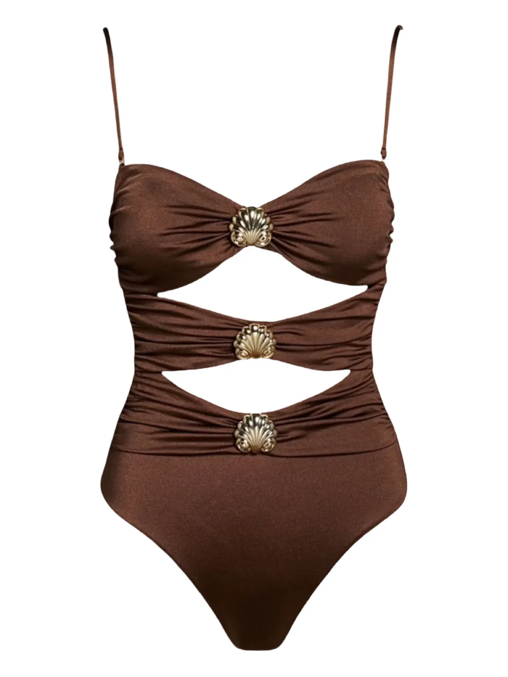 Купальник Sarah с вырезами Sofia Erhan, коричневый
Купальник Sarah с вырезами Sofia Erhan, коричневый