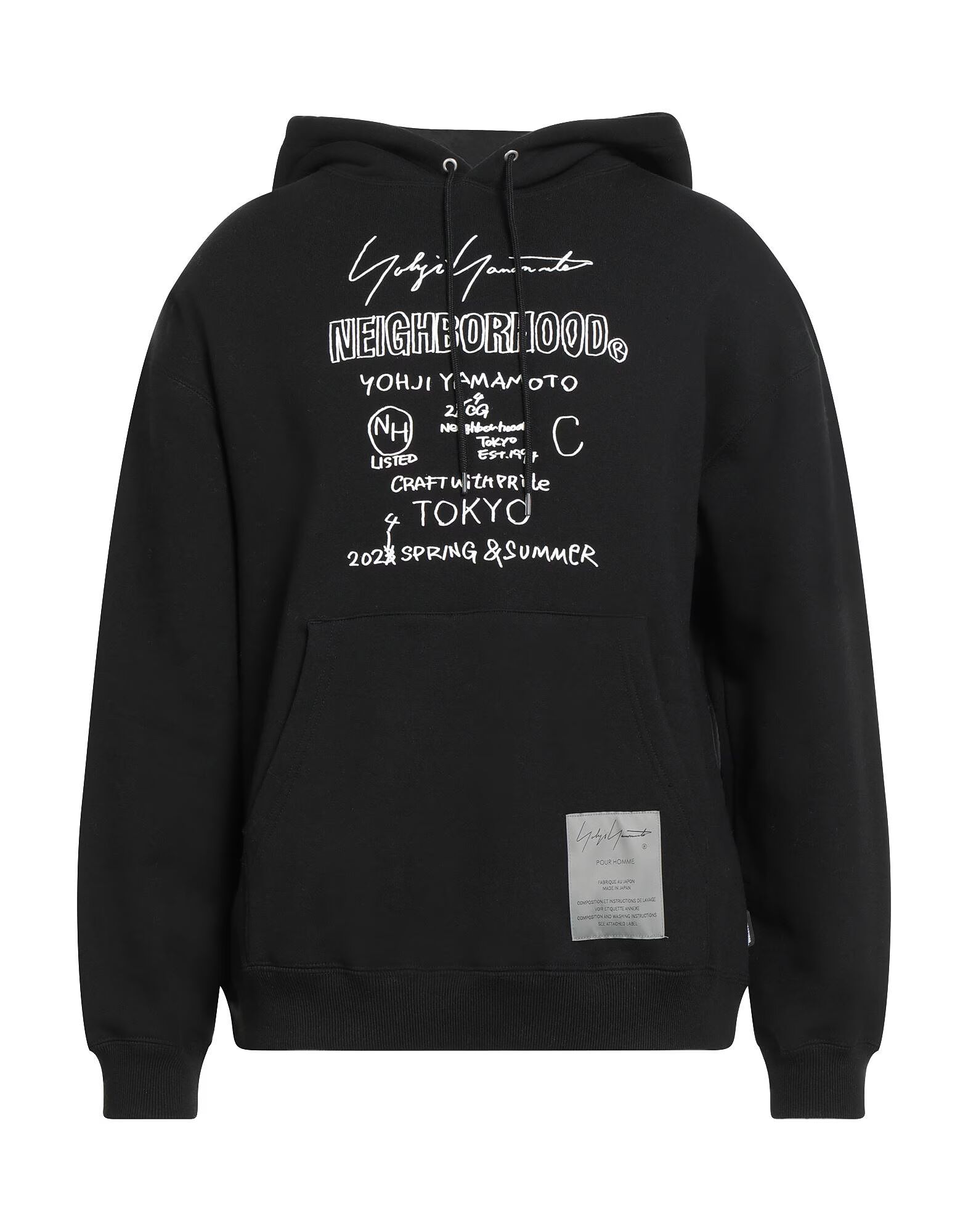 Толстовка X Neighborhood Yohji Yamamoto, черный
Толстовка X Neighborhood Yohji Yamamoto, черный