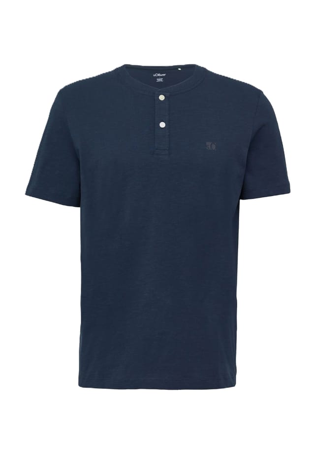 Футболка с воротником-хенли S.Oliver, синий
Футболка с воротником-хенли S.Oliver, синий