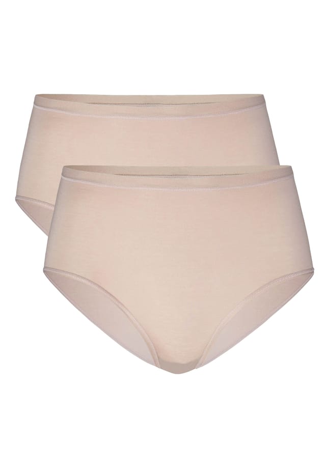 Трусы 2 шт. в упаковке - натуральный комфорт высокая талия натуральный блеск одинарный трикотаж Calida, цвет nude
Трусы 2 шт. в упаковке - натуральный комфорт высокая талия натуральный блеск одинарный трикотаж Calida, цвет nude