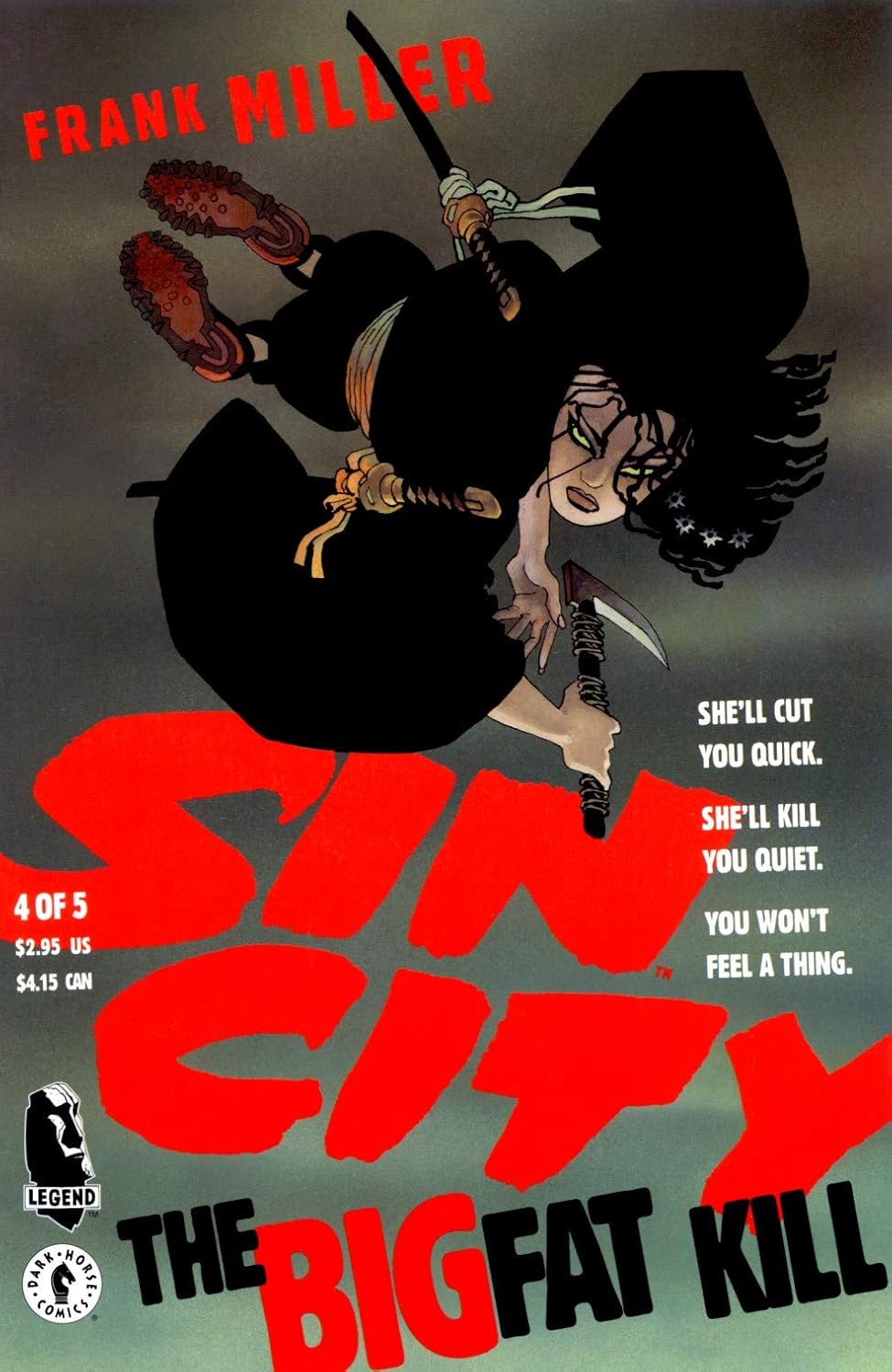 Sin City The Big Fat Kill #4 (Dark Horse Comic)
Sin City The Big Fat Kill #4 (Dark Horse Comic)