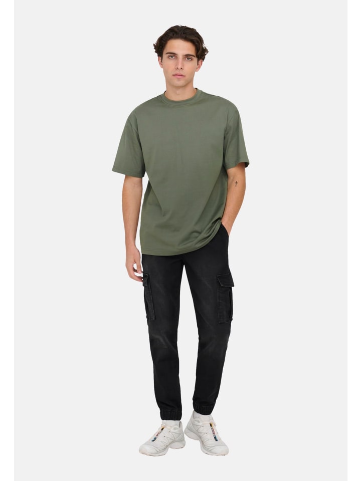 Футболка Only&Sons, темно-серый 
Футболка Only&Sons, темно-серый