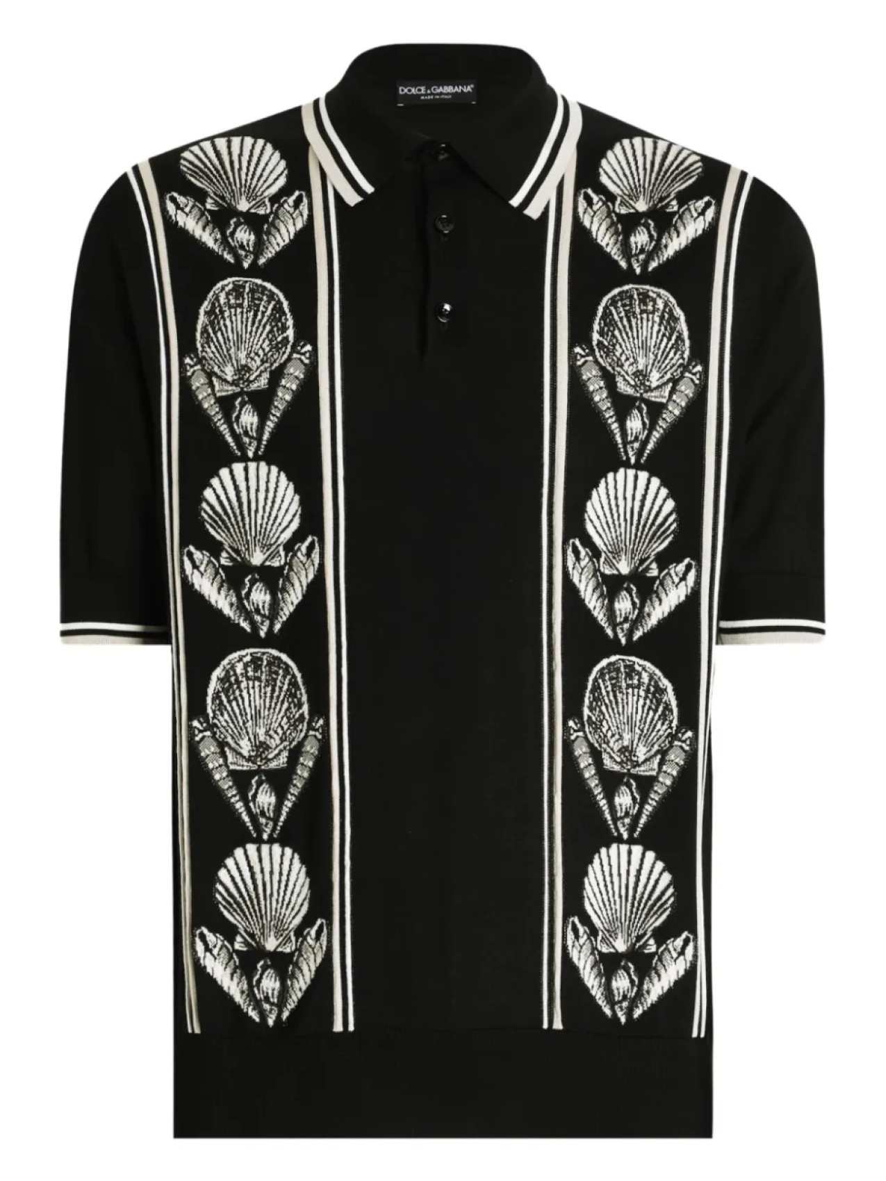 Dolce & Gabbana шелковая рубашка поло, черный
Dolce & Gabbana шелковая рубашка поло, черный