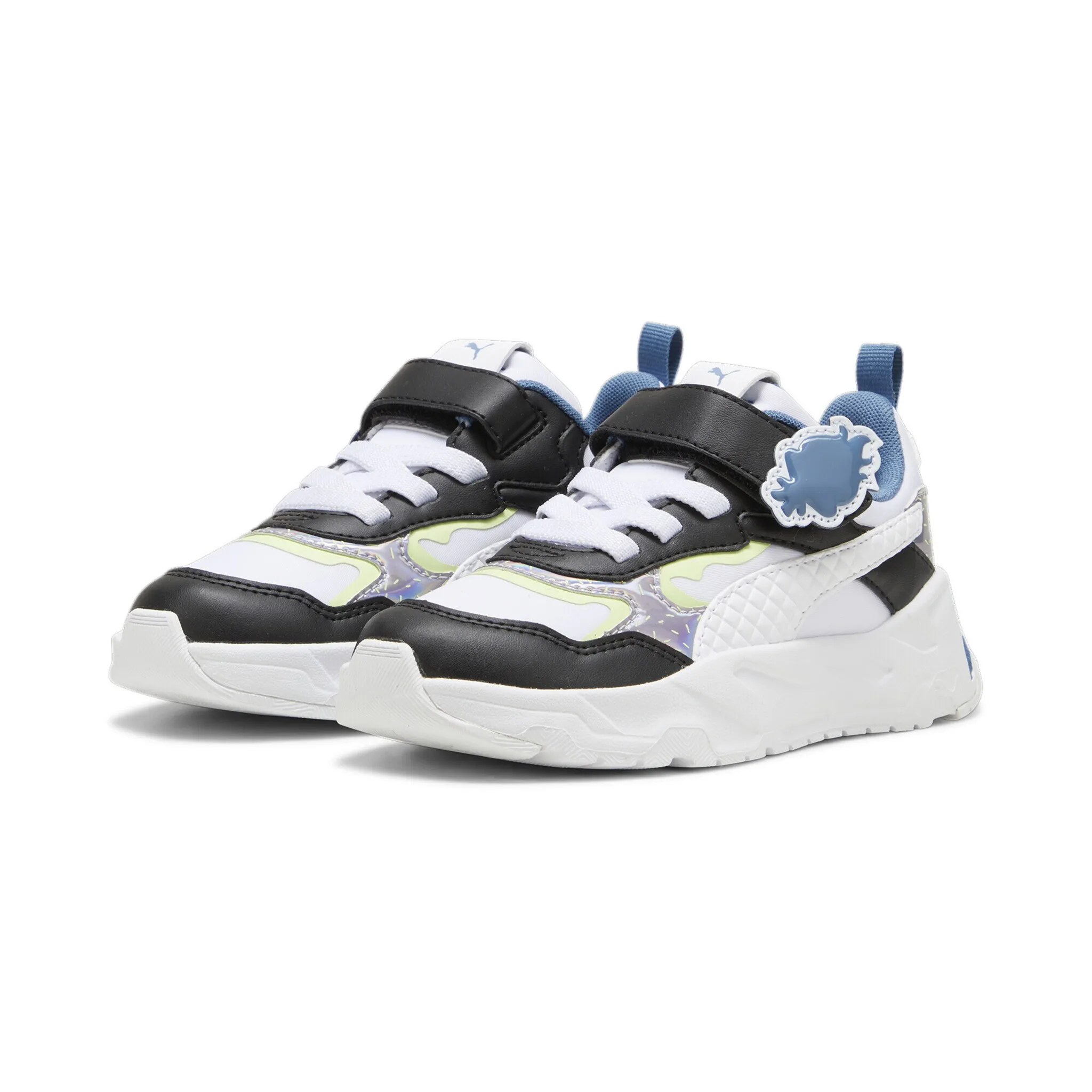 Кроссовки PUMA «Кроссовки PUMA x TROLLS Trinity Kids», цвет White Black Cool Cucumber Green
Кроссовки PUMA «Кроссовки PUMA x TROLLS Trinity Kids», цвет White Black Cool Cucumber Green