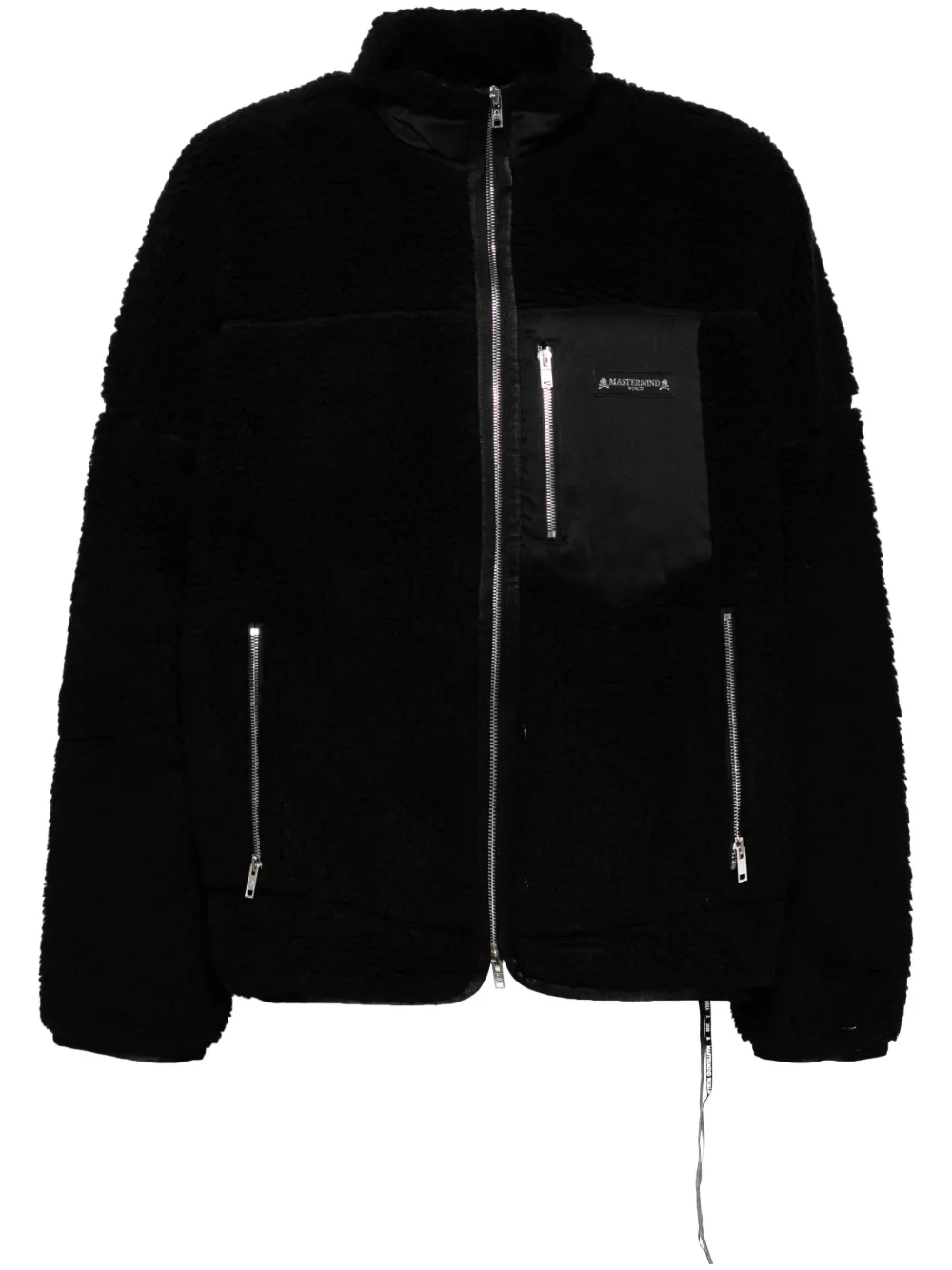 Дубленка с логотипом Mastermind World, черный
Дубленка с логотипом Mastermind World, черный