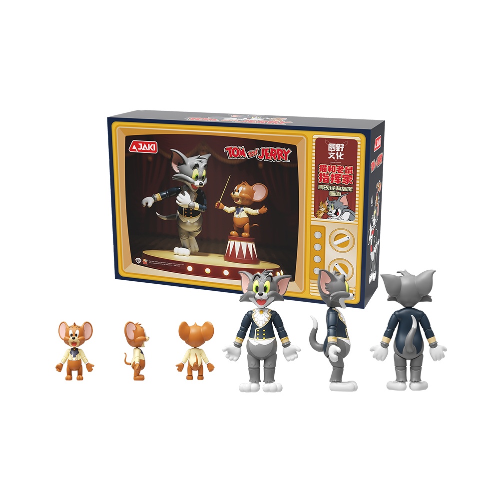 Классическая фигурка Тома и Джерри для повседневного использования Jaki, tom and jerry-conductor
Классическая фигурка Тома и Джерри для повседневного использования Jaki, tom and jerry-conductor