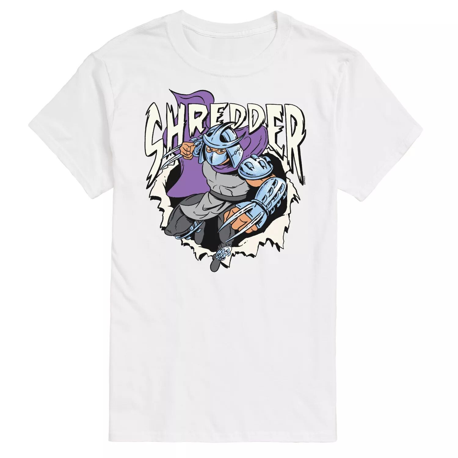 Футболка с рисунком Big & Tall TMNT Shredder License, белый
Футболка с рисунком Big & Tall TMNT Shredder License, белый